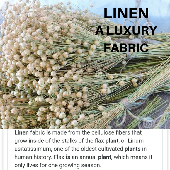 Buy Linen! Live Sustainably!!!